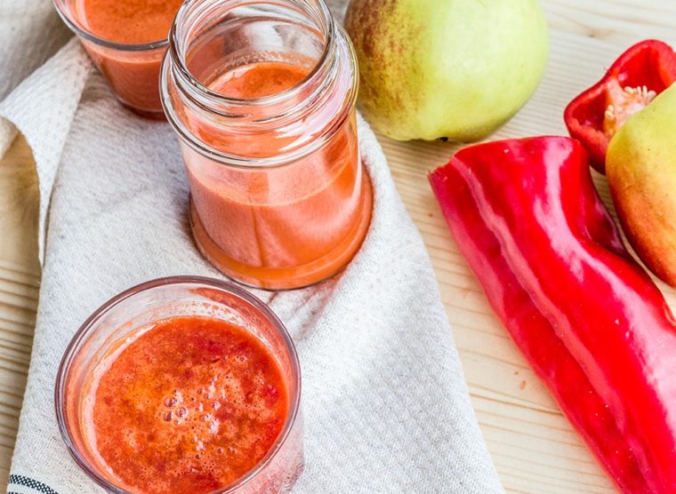 paprika smoothie weerstand