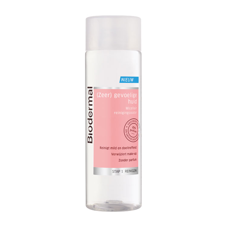 biodermal gevoelige huid micellair reinigingswater